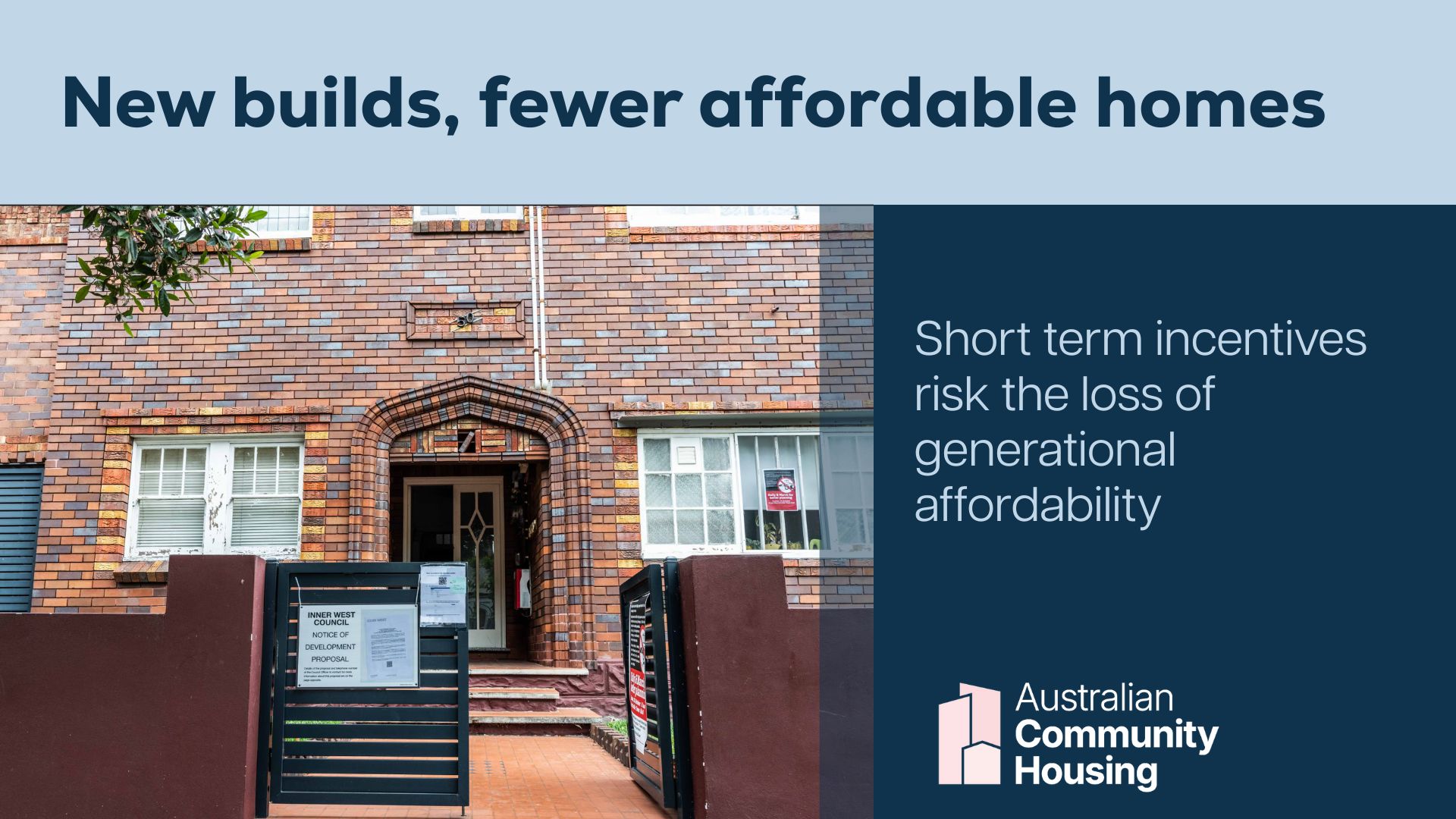 There’s a catch in the plan to build more affordable housing in Sydney ...